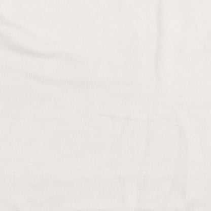 Primark Womens Beige Crew Neck  Acrylic Pullover Jumper Size L