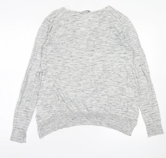 Womens UK Size M Zara Grey Pullover Jumper