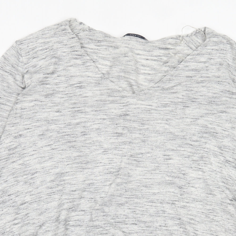 Womens UK Size M Zara Grey Pullover Jumper