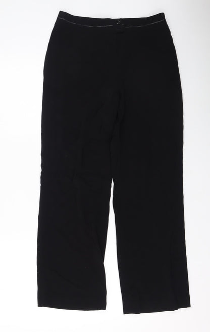 Womens UK Size 36 Gerry Weber Regular Fit  Black Trousers