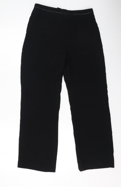 Womens UK Size 36 Gerry Weber Regular Fit  Black Trousers