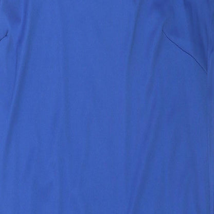 Nightingales Womens Blue  Polyamide Shift  Size 14  Round Neck