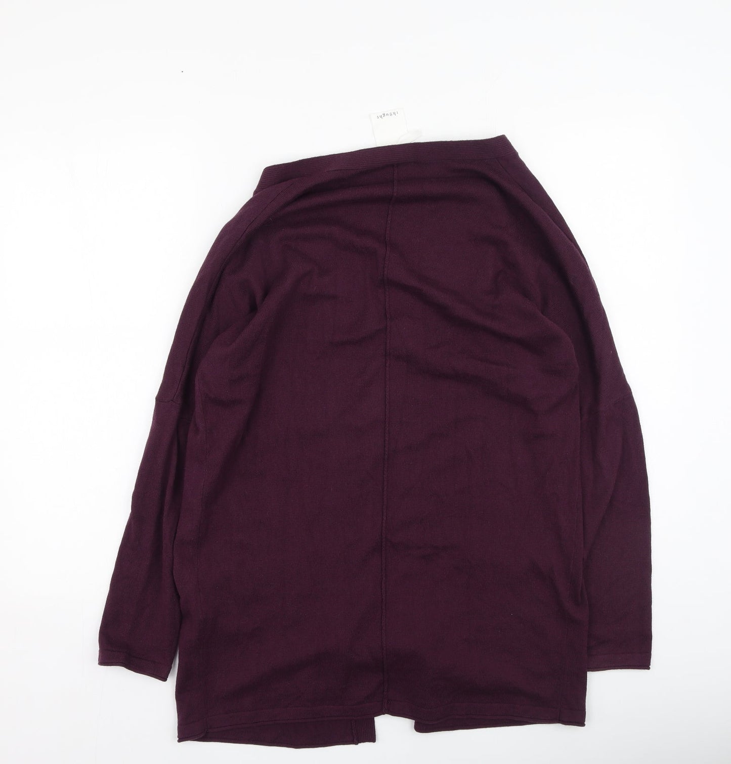 Womens UK Size 10 thought Purple Full Zip Jumper