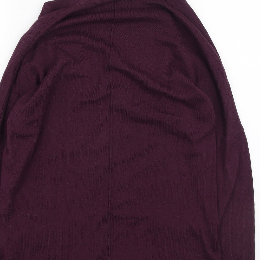 Womens UK Size 10 thought Purple Full Zip Jumper