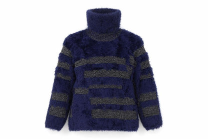 Womens UK Size S Preworn Blue Pullover Jumper
