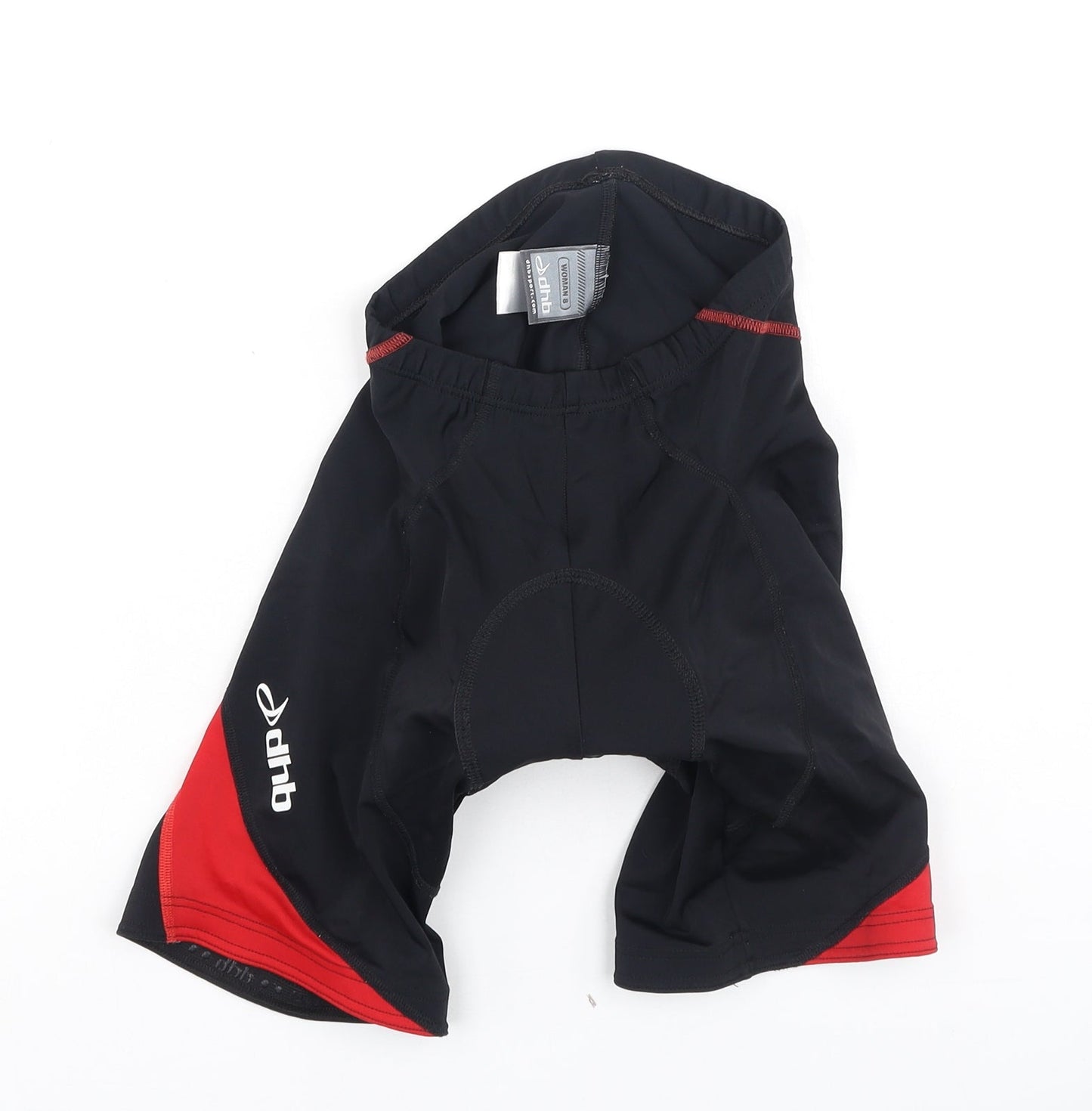 DHB Womens Black  Polyester Pedal Pusher Leggings Size 8 L6 in Regular