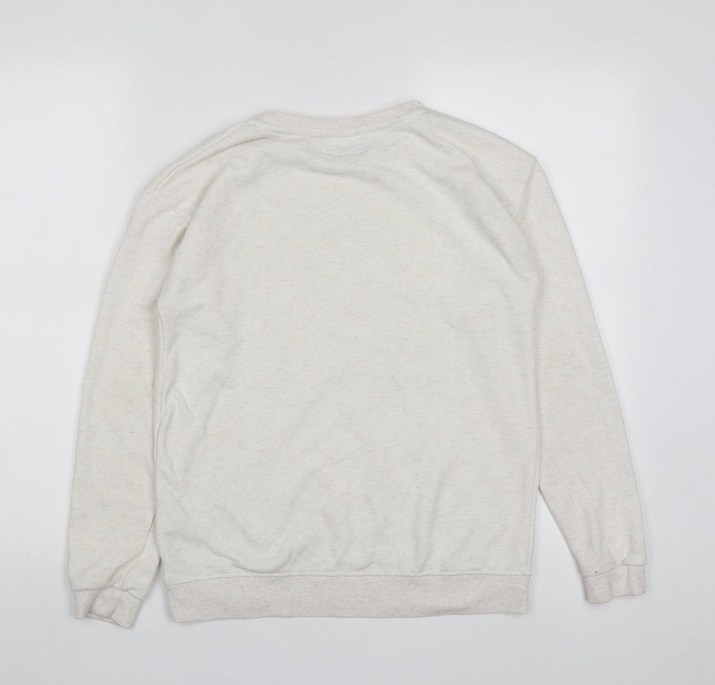 Primark Girls Beige  Cotton Pullover Sweatshirt Size 13-14 Years