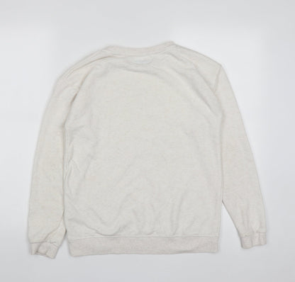 Primark Girls Beige  Cotton Pullover Sweatshirt Size 13-14 Years