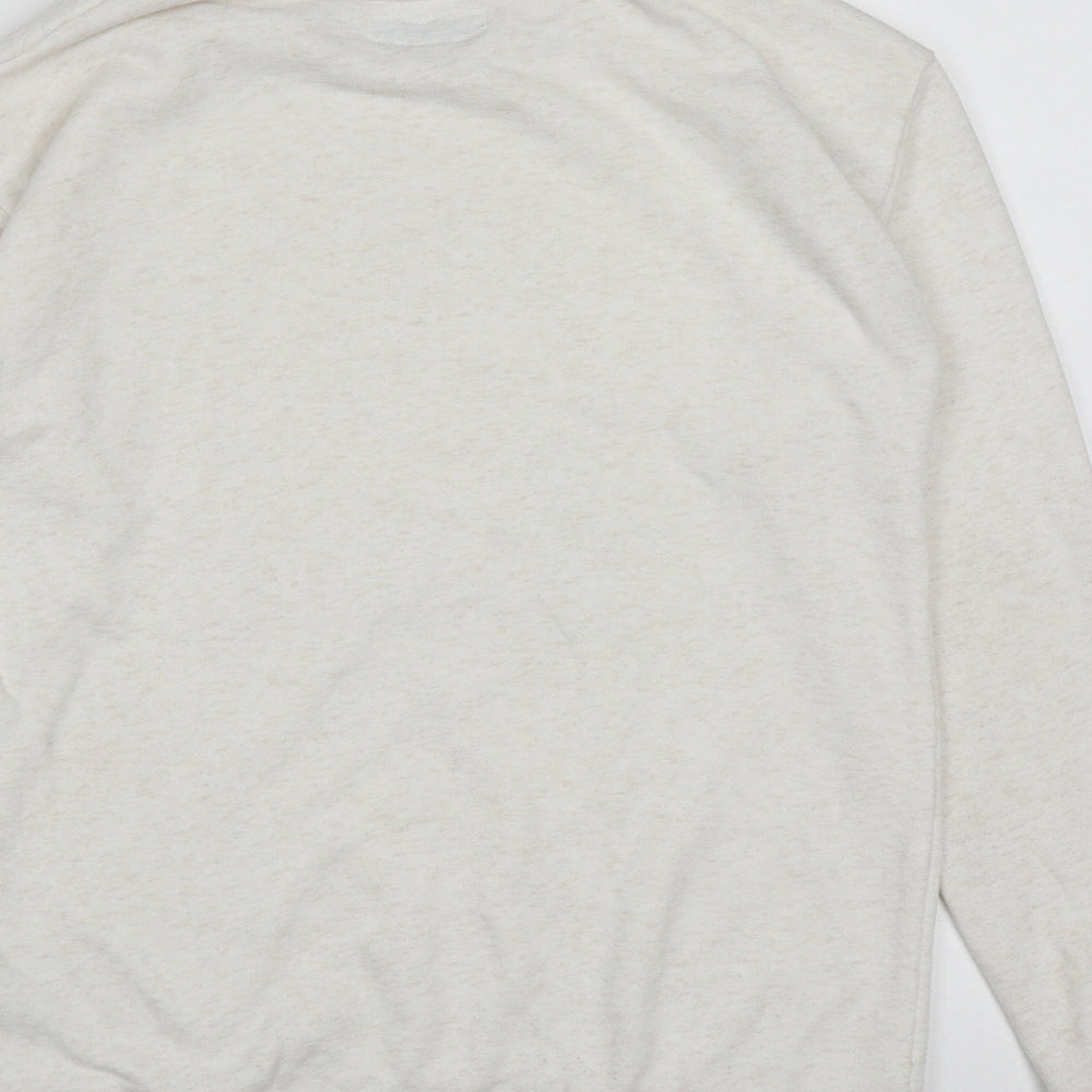Primark Girls Beige  Cotton Pullover Sweatshirt Size 13-14 Years