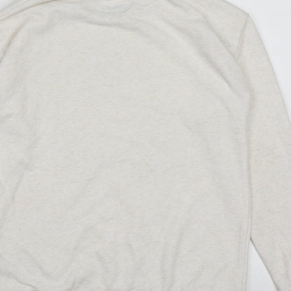Primark Girls Beige  Cotton Pullover Sweatshirt Size 13-14 Years