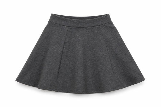 George Girls Grey  Polyester A-Line Skirt Size 8-9 Years  Regular