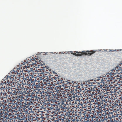 Womens UK Size S Marks and Spencer Multicoloured Basic T-Shirt