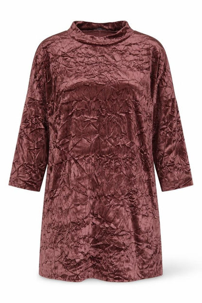 Zara Womens Pink  Polyester A-Line  Size S  Round Neck