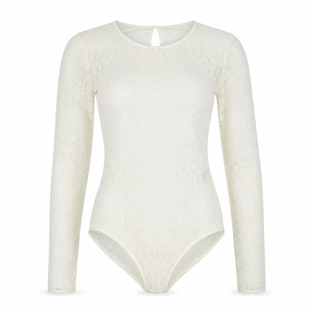 Womens UK Size 6 Marks and Spencer One-Piece White Bodysuit