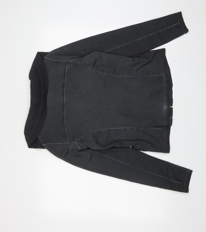 Yest Womens Black   Jacket  Size L  Zip