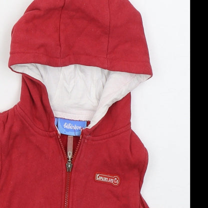 Beberene Boys Red   Jacket  Size 18 Months   Zip