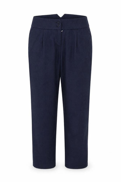 Womens UK Size 12 Preworn Regular Fit  Blue Trousers