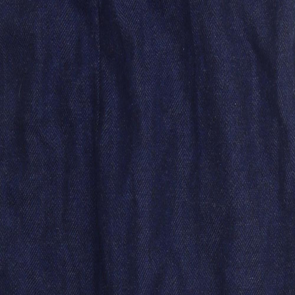 Womens UK Size 12 Preworn Regular Fit  Blue Trousers