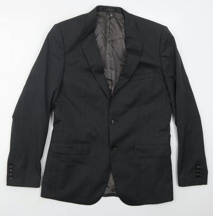 Mens UK Size 40 Zara Regular Grey Suit Jacket