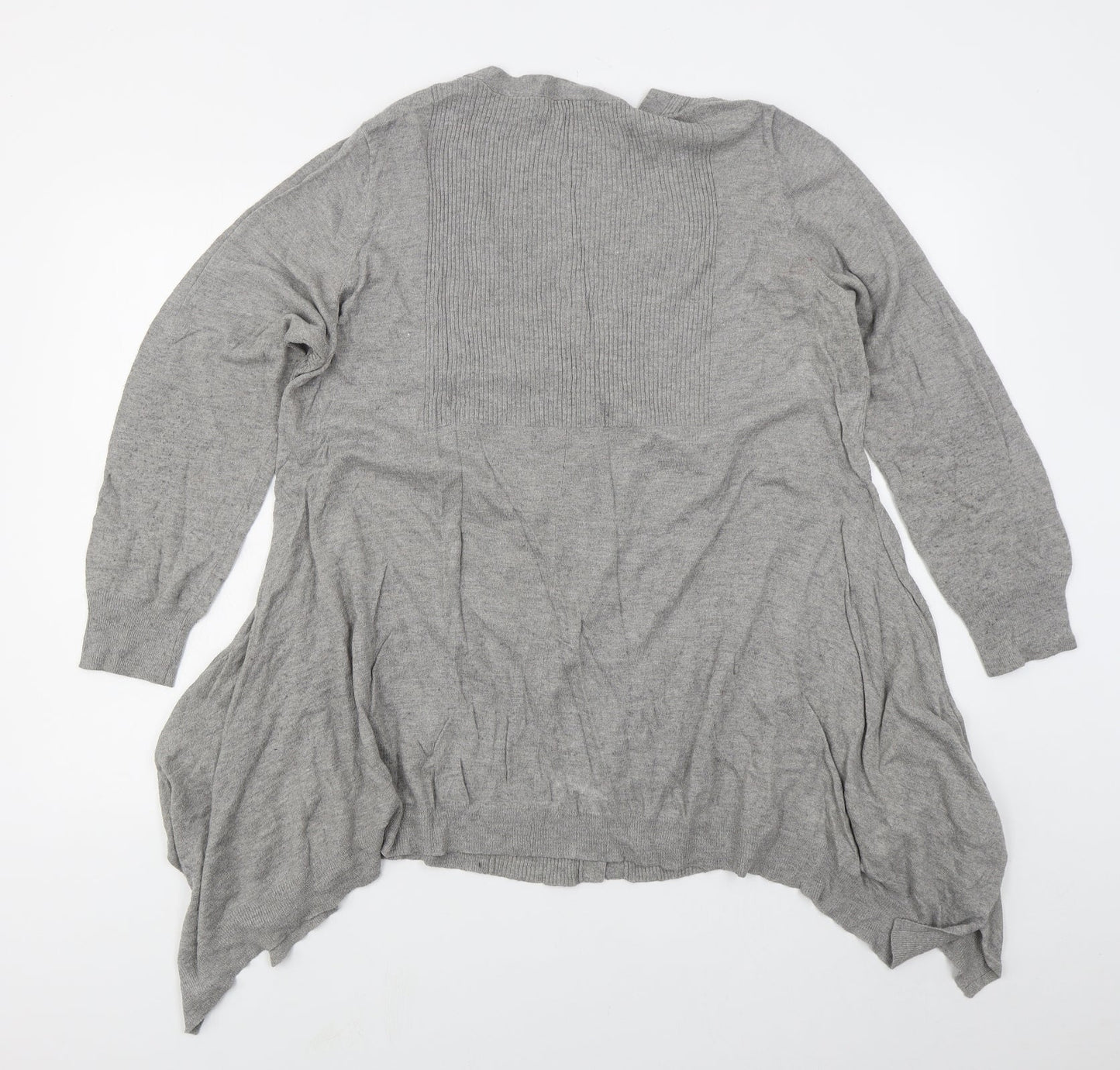 Womens UK Size 20 Marks and Spencer Grey Cardigan Jumper