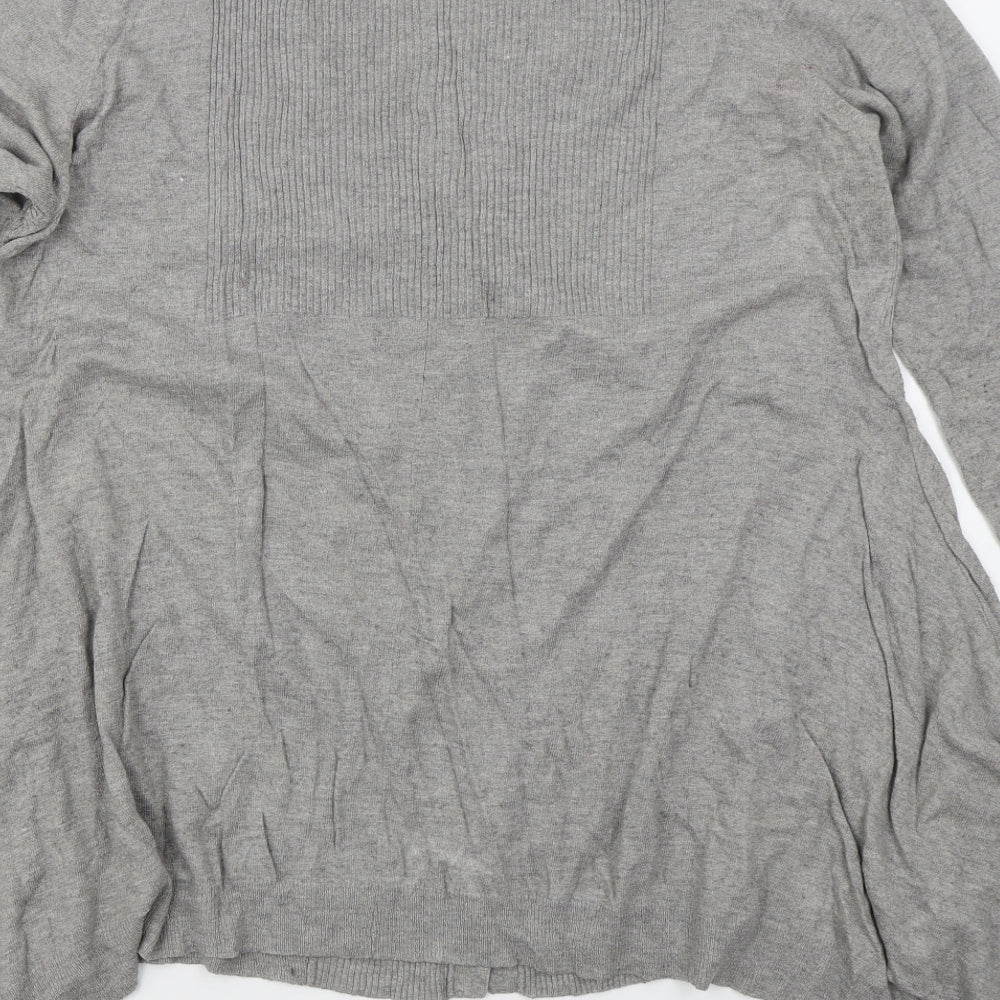 Womens UK Size 20 Marks and Spencer Grey Cardigan Jumper