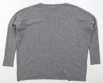 Womens UK Size L Casamia Grey Pullover Jumper