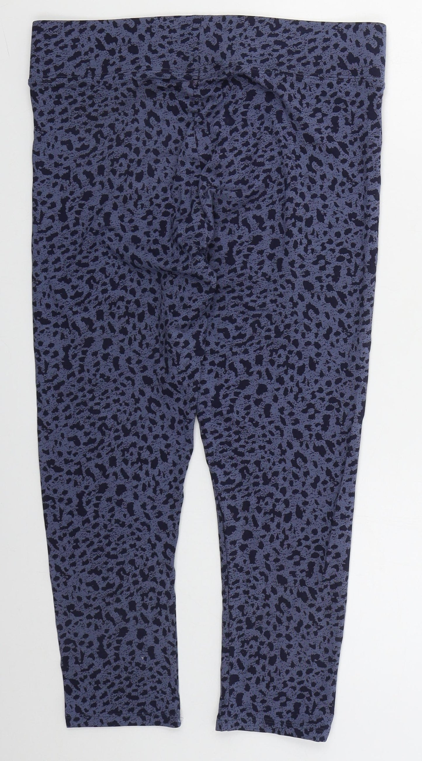 Womens UK Size 30 in Preworn  Cropped Blue Leggings