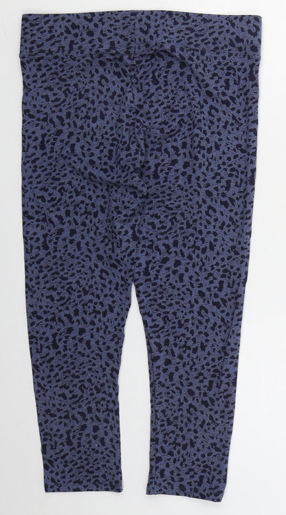 Womens UK Size 30 in Preworn  Cropped Blue Leggings
