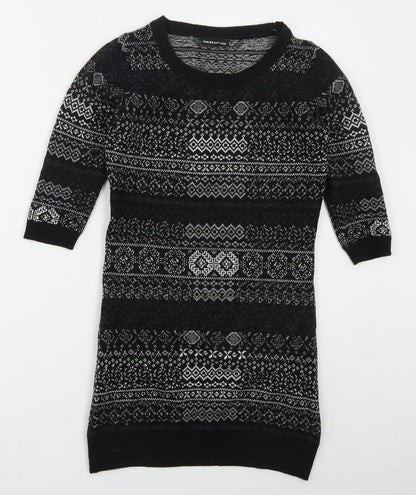 Womens UK Size 8 Warehouse Grey Pullover Jumper