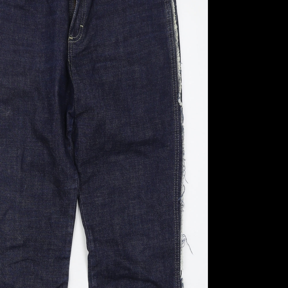 Womens UK Size 32 in Preworn Regular Fit Bootcut Blue Jeans