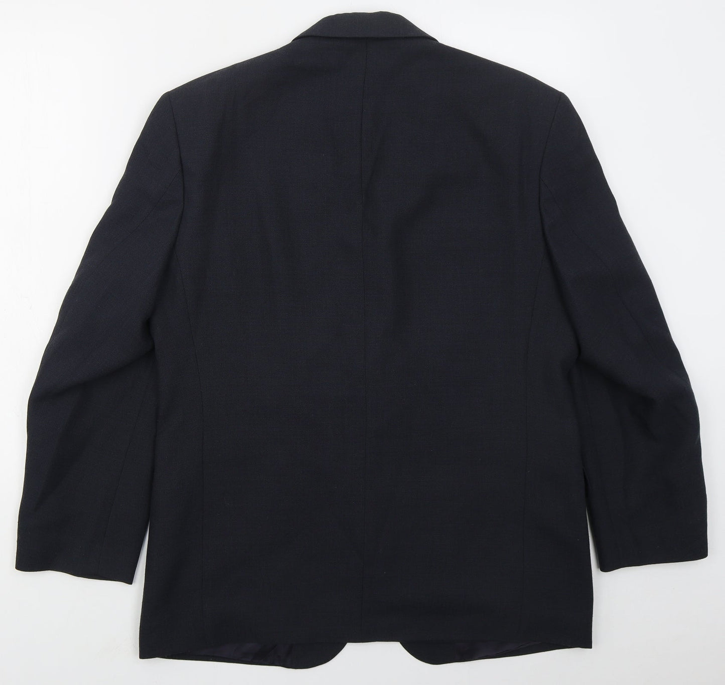 Mens UK Size 40 Marks and Spencer Regular Blue Suit Jacket