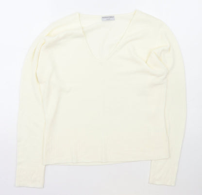 Womens UK Size 16 Internacionale Ivory Pullover Jumper