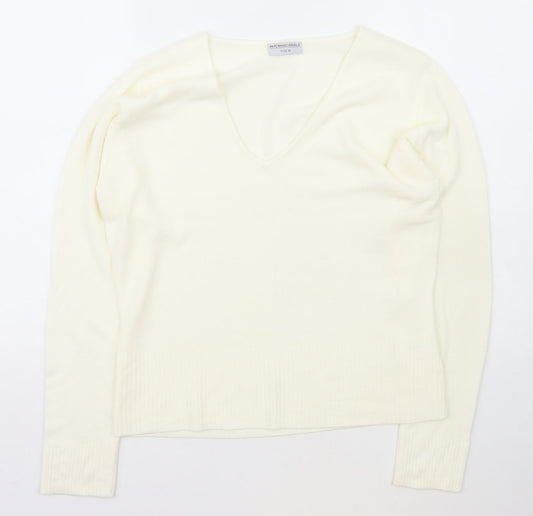 Womens UK Size 16 Internacionale Ivory Pullover Jumper
