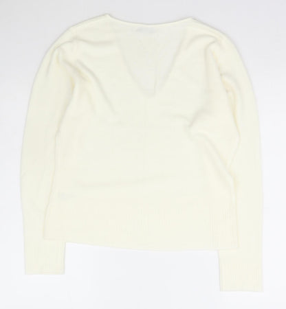 Womens UK Size 16 Internacionale Ivory Pullover Jumper