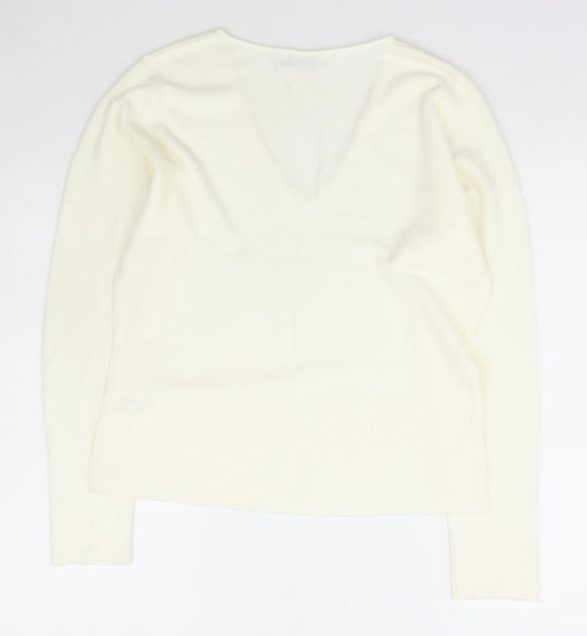 Womens UK Size 16 Internacionale Ivory Pullover Jumper