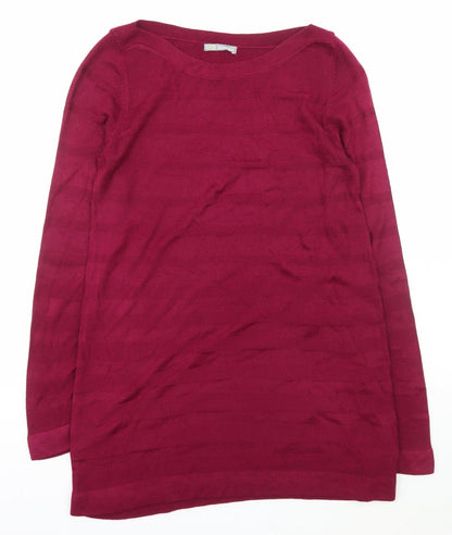 Womens UK Size 12 Marks and Spencer Purple Pullover Jumper