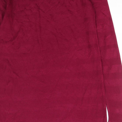 Womens UK Size 12 Marks and Spencer Purple Pullover Jumper