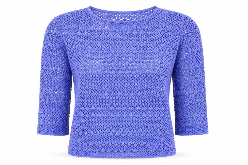 Womens UK Size 10 NEXT Blue Pullover Jumper