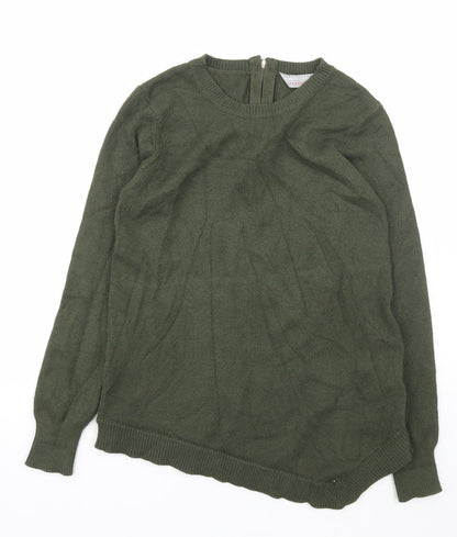 Womens UK Size S Dorothy Perkins Green Pullover Jumper