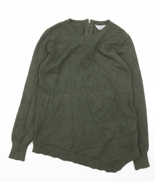 Womens UK Size S Dorothy Perkins Green Pullover Jumper