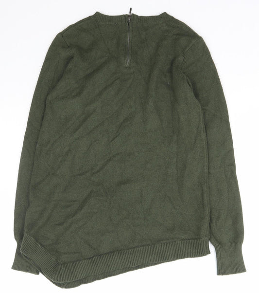 Womens UK Size S Dorothy Perkins Green Pullover Jumper
