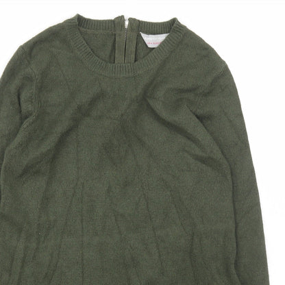 Womens UK Size S Dorothy Perkins Green Pullover Jumper