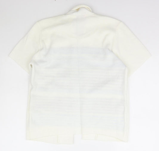 Womens UK Size M Beaumonde Ivory Pullover Jumper