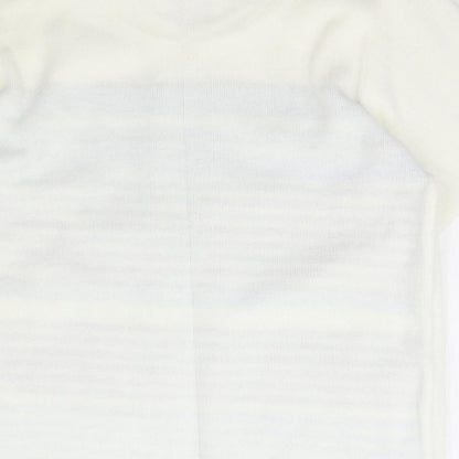 Womens UK Size M Beaumonde Ivory Pullover Jumper