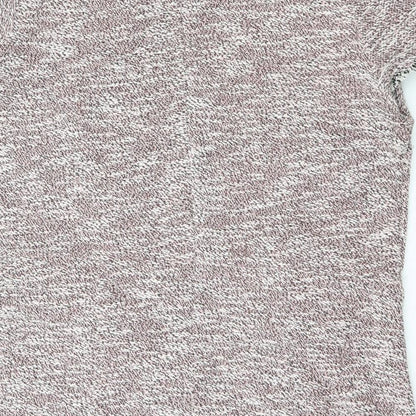 Dorothy Perkins Womens Pink  Polyester Bodycon  Size 18  Boat Neck Zip