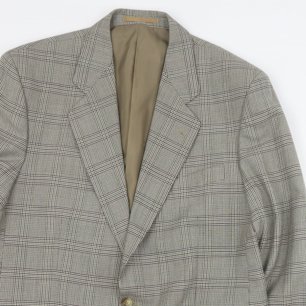Mens UK Size L Westbrook Regular Brown Suit Jacket