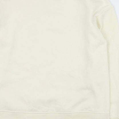 Primark Womens Ivory  Polyester Pullover Sweatshirt Size S  Pullover