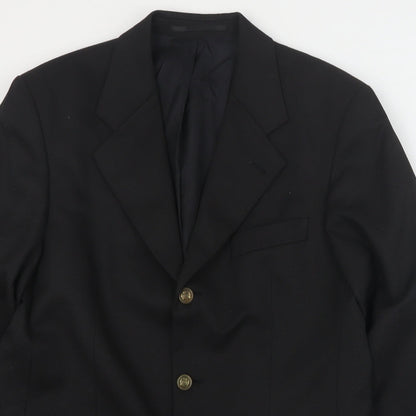 Mens UK Size M Canada Regular Black Suit Jacket