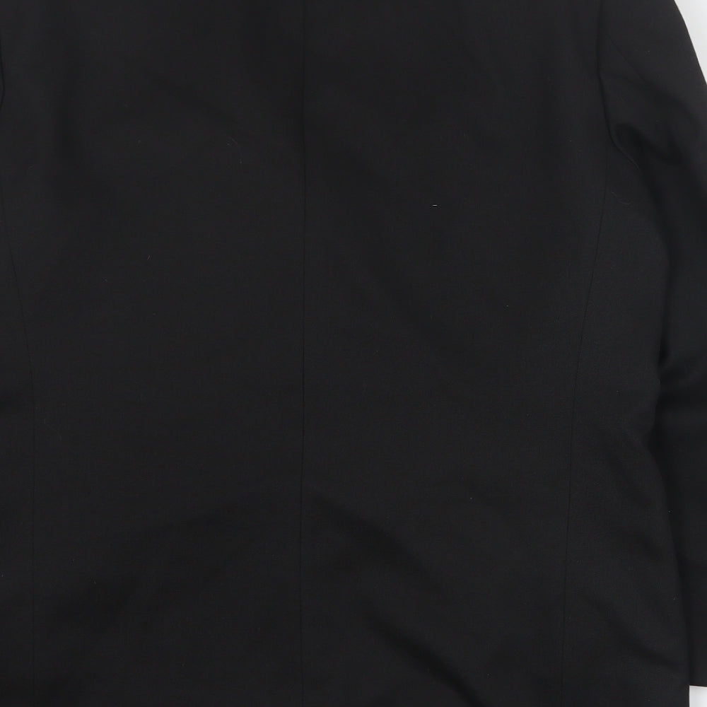 Mens UK Size M Canada Regular Black Suit Jacket
