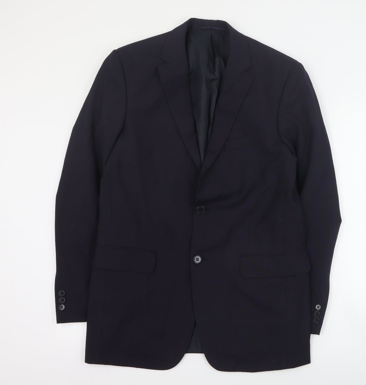 Mens UK Size M Karl Jackson Regular Blue Suit Jacket